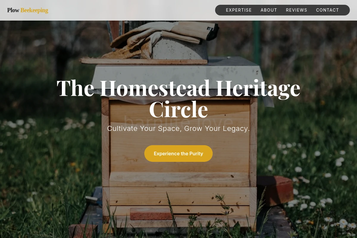 Plow Beekeeping
