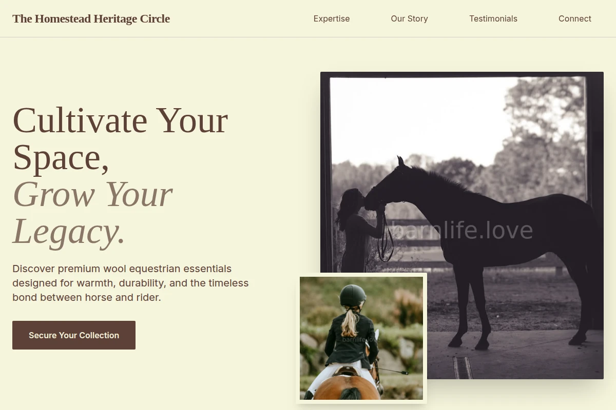 Wool Equestrian