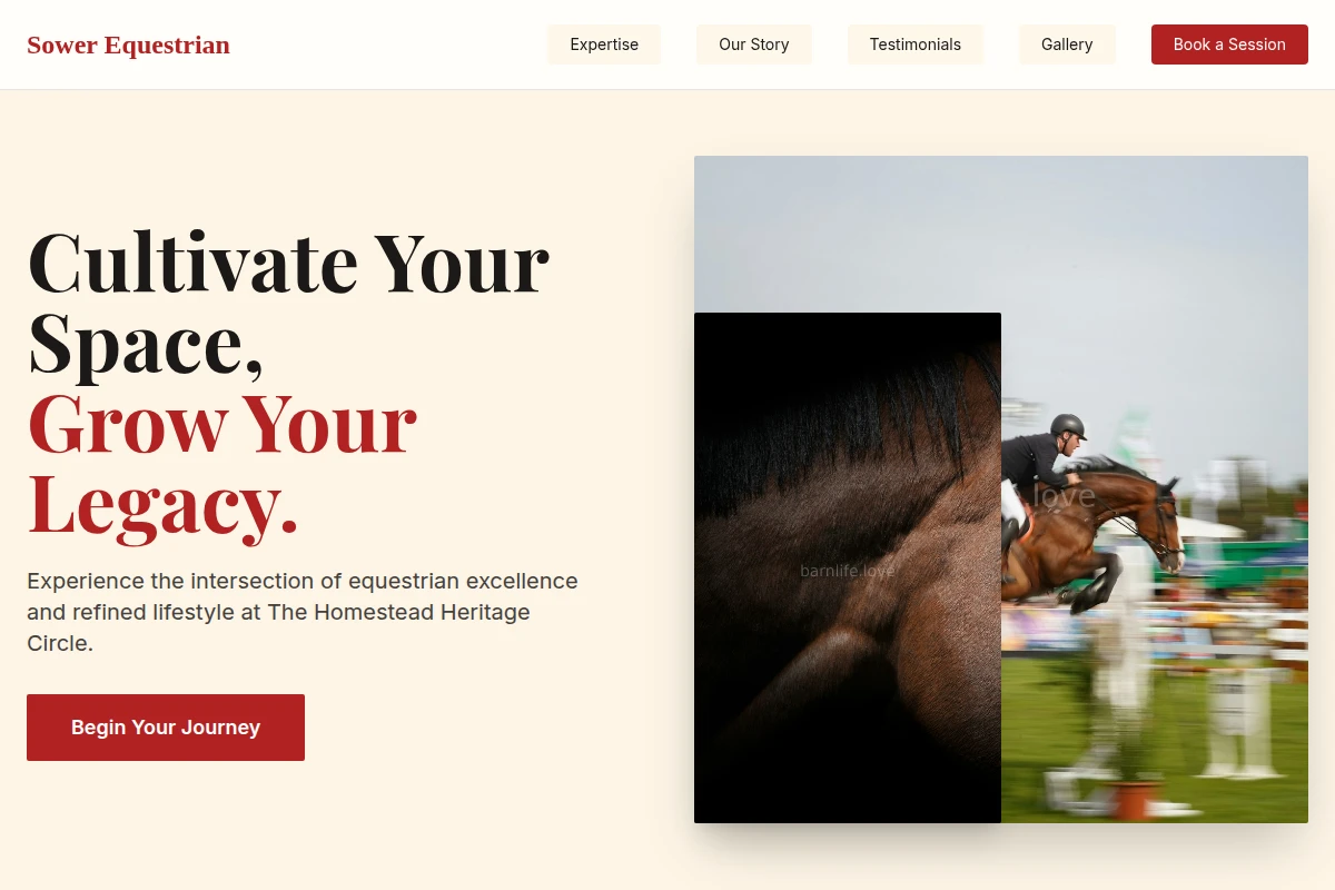 Sower Equestrian