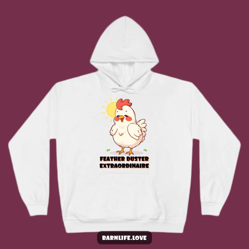 Funny Chicken Hoodie: Cozy Farmyard Humor for Chilly Days
