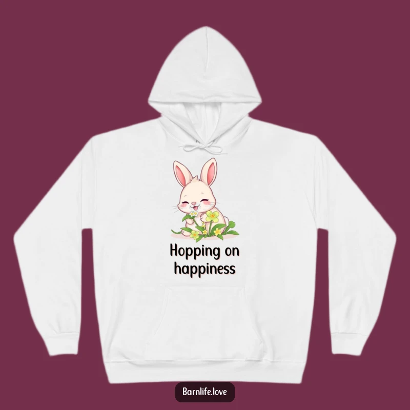 Funny Giggling Bunny Hoodie: Cozy Comfort with a Touch of Whimsy