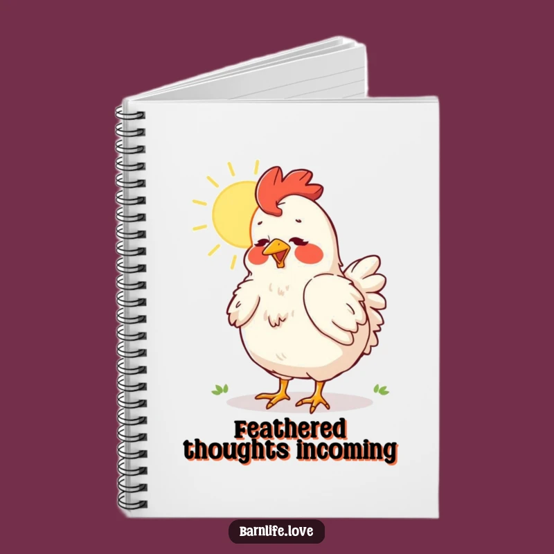 Funny Chicken Notebook: Jot Down Ideas with Farmyard Flair